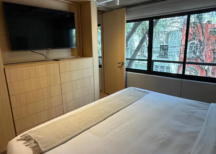 Praga 1 New 1br Fast Wifi Great Location Apartamento Cidade do México